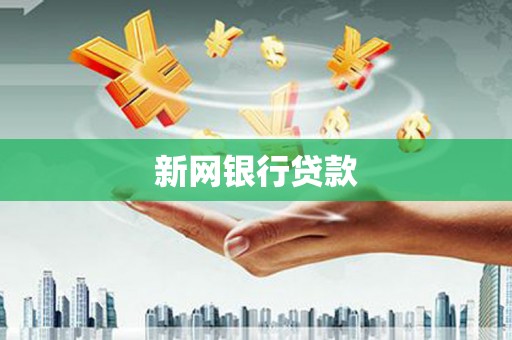 甘南新网银行贷款