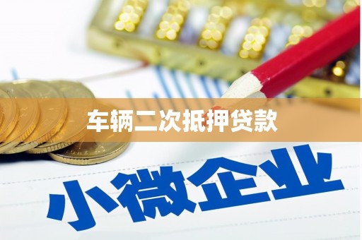 甘南车辆二次抵押贷款