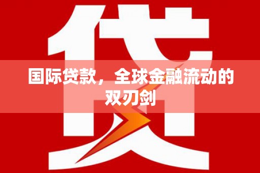 甘南国际贷款，全球金融流动的双刃剑