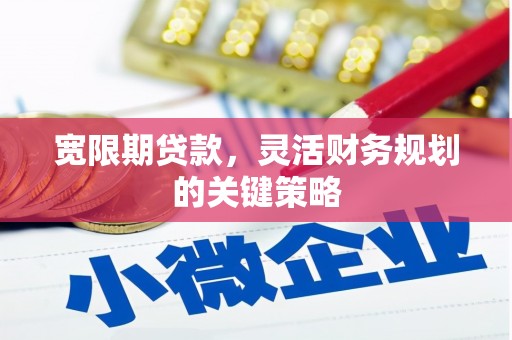 甘南宽限期贷款，灵活财务规划的关键策略