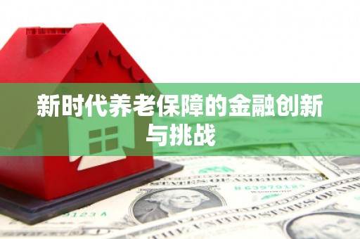 甘南新时代养老保障的金融创新与挑战