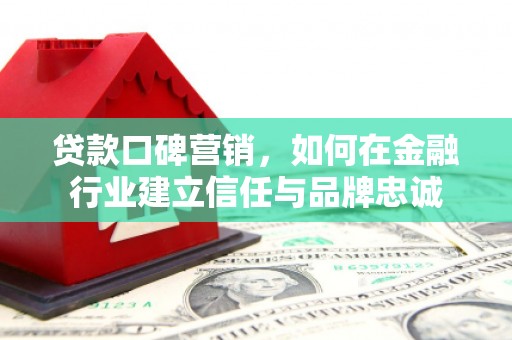 甘南贷款口碑营销，如何在金融行业建立信任与品牌忠诚
