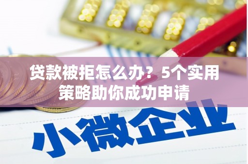 甘南贷款被拒怎么办？5个实用策略助你成功申请
