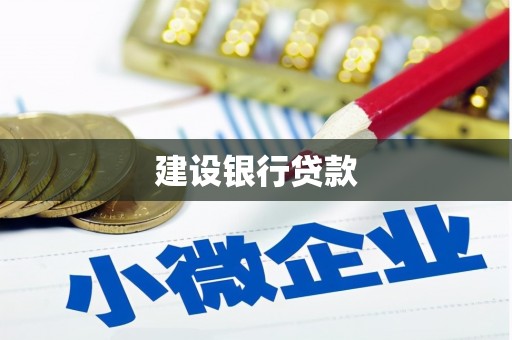 甘南建设银行贷款
