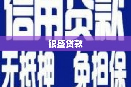 甘南银盛贷款