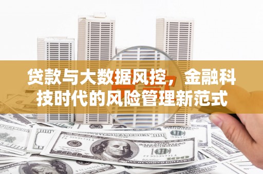 甘南贷款与大数据风控，金融科技时代的风险管理新范式