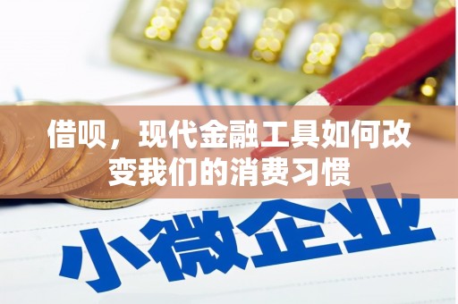 甘南借呗，现代金融工具如何改变我们的消费习惯