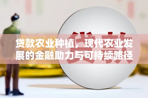 甘南贷款农业种植，现代农业发展的金融助力与可持续路径