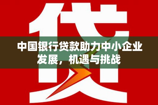 甘南中国银行贷款助力中小企业发展，机遇与挑战