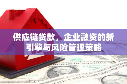 甘南供应链贷款，企业融资的新引擎与风险管理策略
