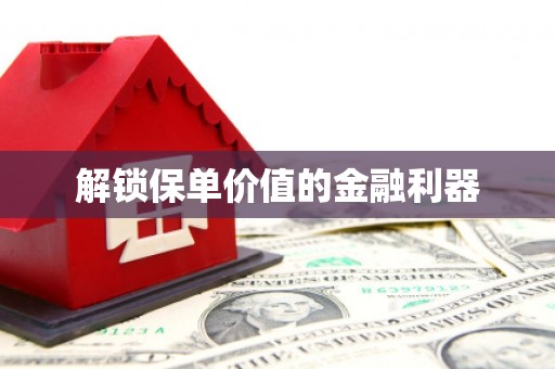 甘南解锁保单价值的金融利器