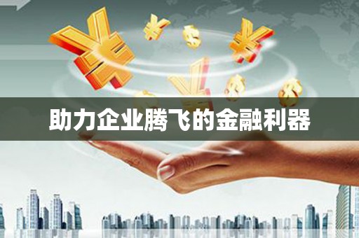甘南助力企业腾飞的金融利器