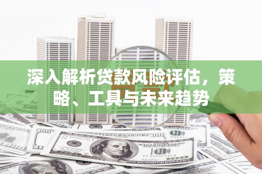 甘南深入解析贷款风险评估，策略、工具与未来趋势
