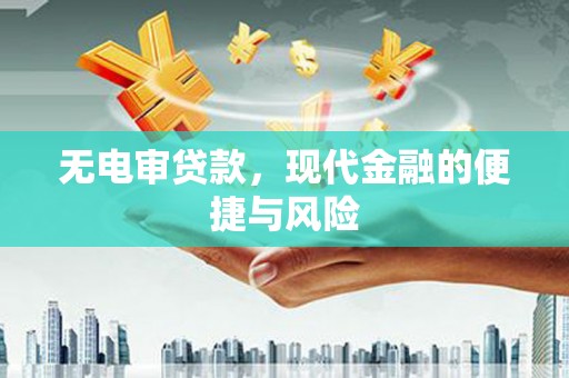 甘南无电审贷款，现代金融的便捷与风险