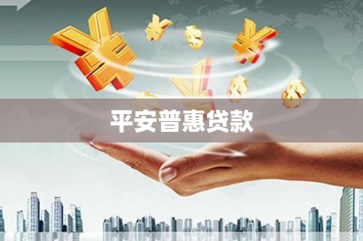 甘南平安普惠贷款