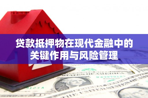 甘南贷款抵押物在现代金融中的关键作用与风险管理
