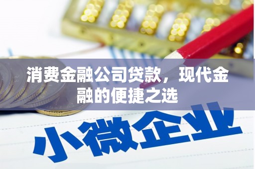 甘南消费金融公司贷款，现代金融的便捷之选