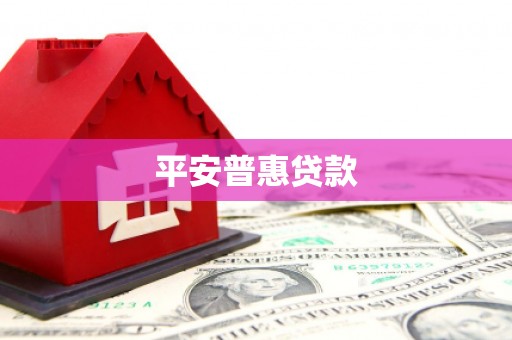 甘南平安普惠贷款